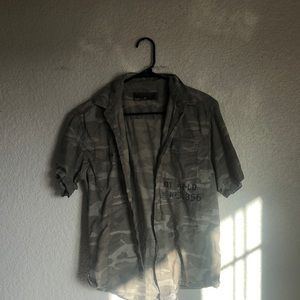 Short sleeve flannel